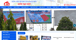 Desktop Screenshot of banghieungoaitroi.com